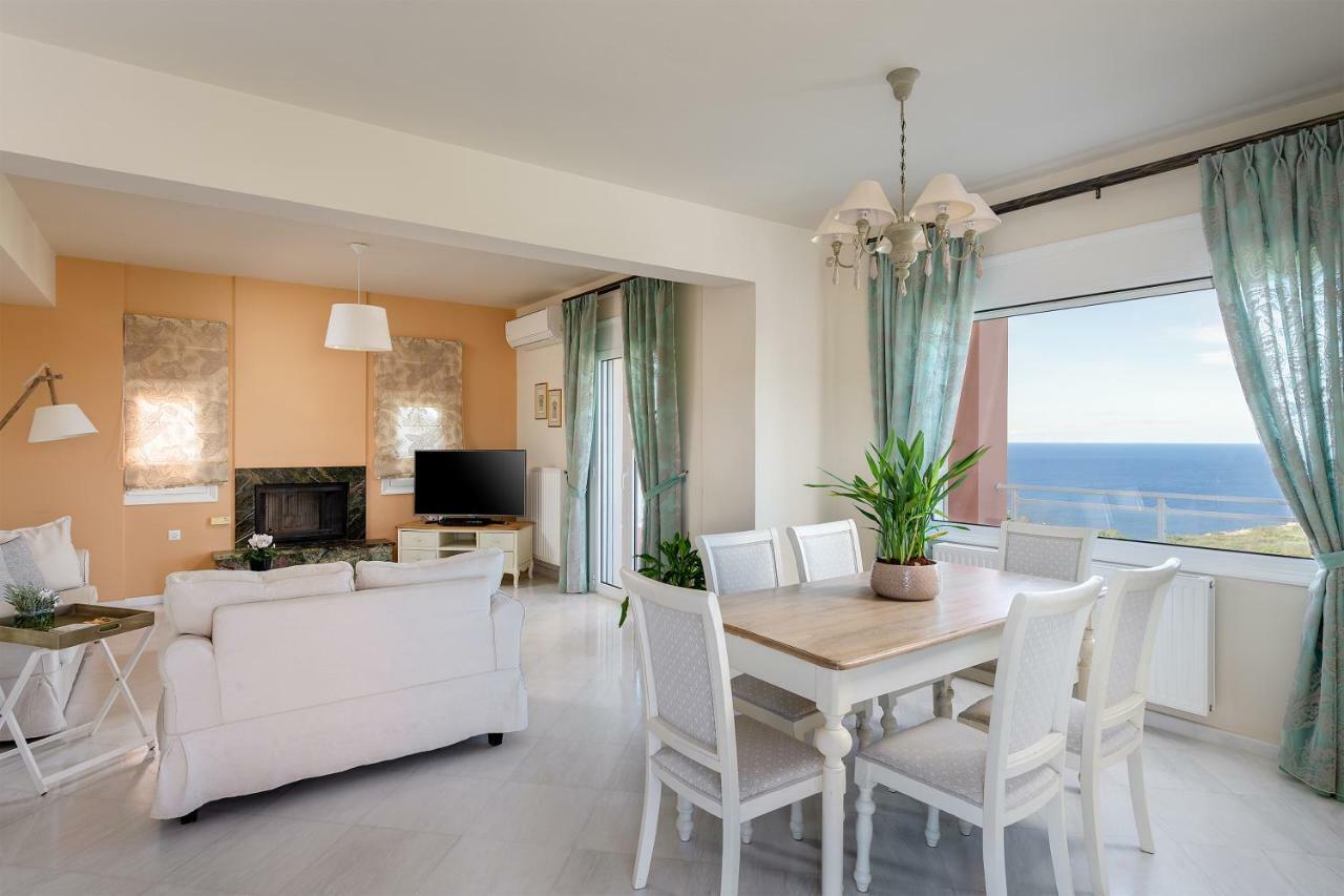 Anemolia Seaview Villa, Private Pool & Lush Garden, By Thinkvilla Villa