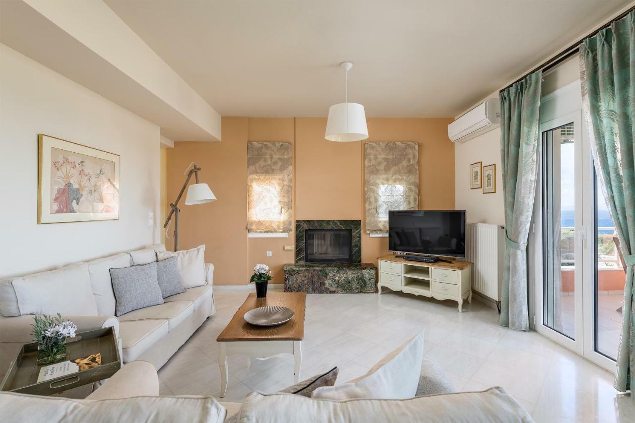 Anemolia Seaview Villa, Private Pool & Lush Garden, By Thinkvilla