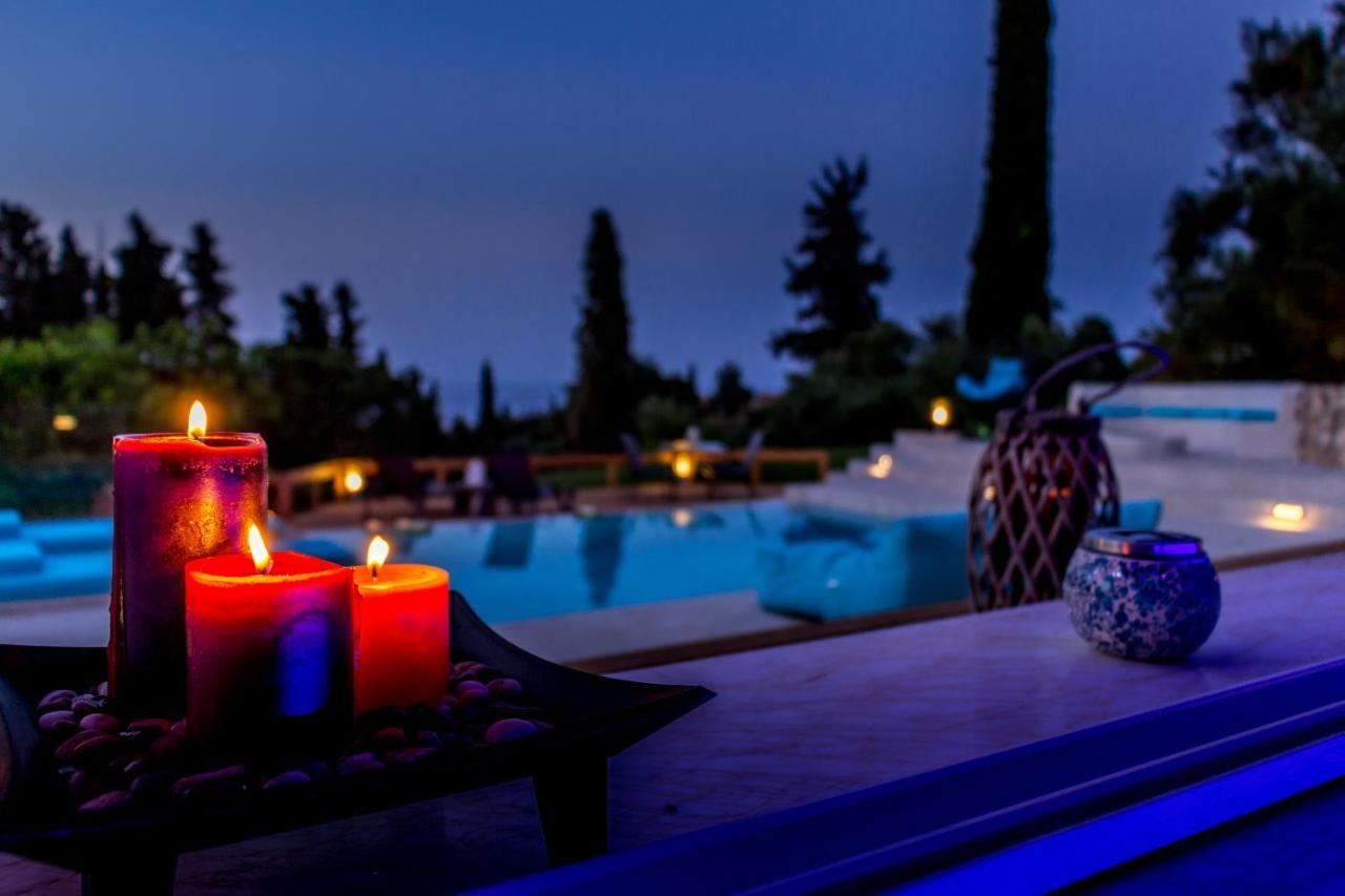 Castelletto Heated Pool Jacuzzi Villa Kypseli