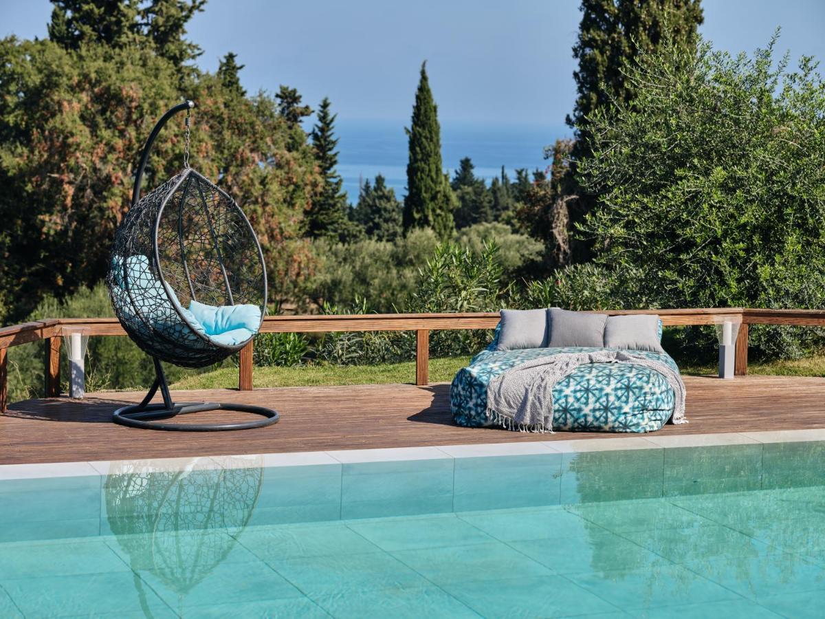 Villa Castelletto Heated Pool Jacuzzi Kypseli