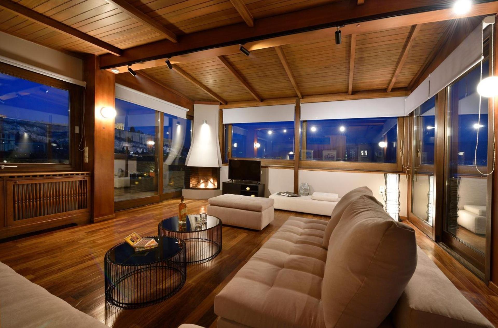 Villa Outstanding Karyatis Luxury Maisonette 3 Bedrooms Stunning View Of The Acropolis Athens