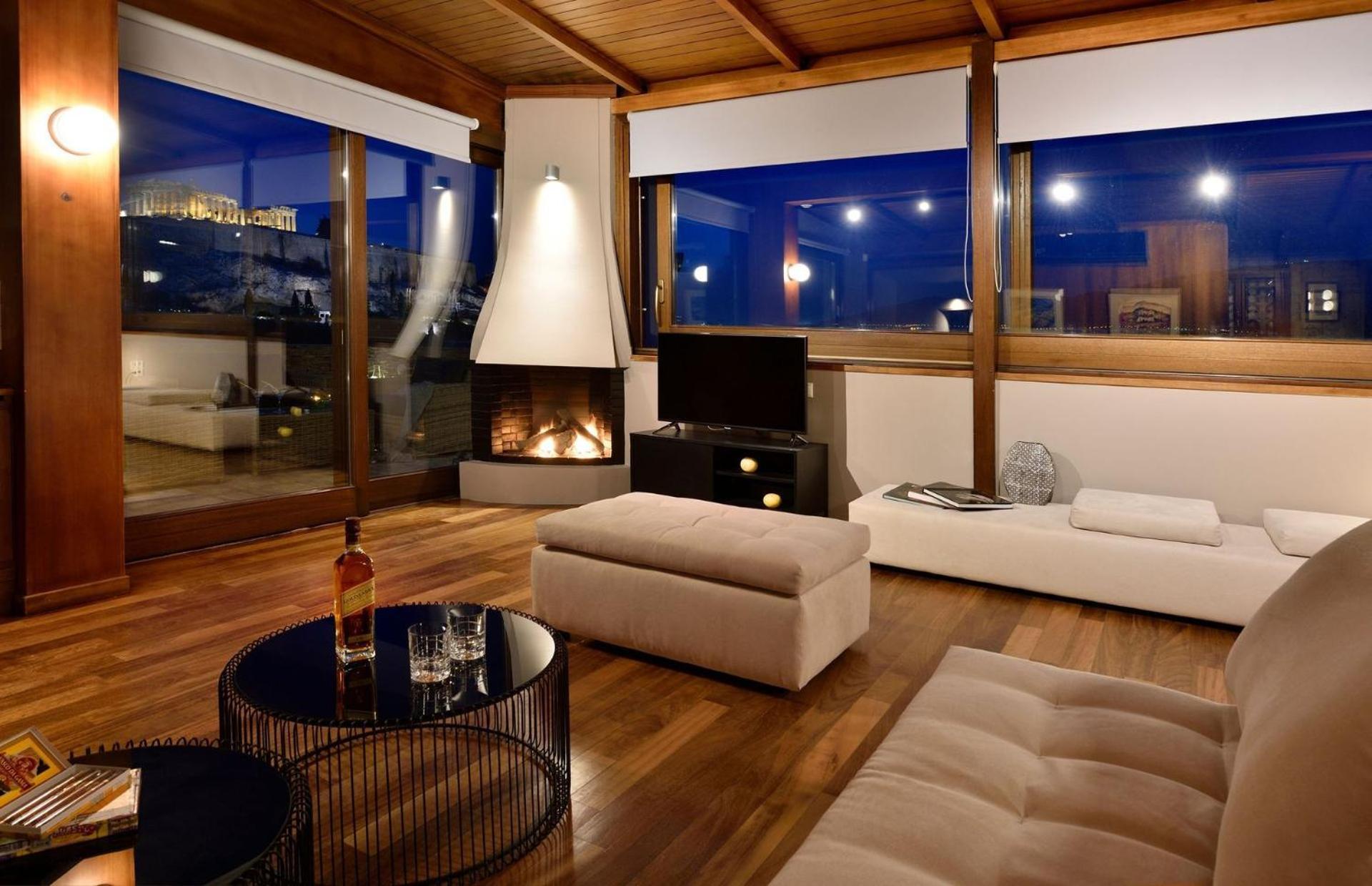 Outstanding Karyatis Luxury Maisonette 3 Bedrooms Stunning View Of The Acropolis *