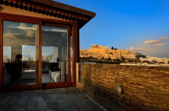 Outstanding Karyatis Luxury Maisonette 3 Bedrooms Stunning View Of The Acropolis * Athens