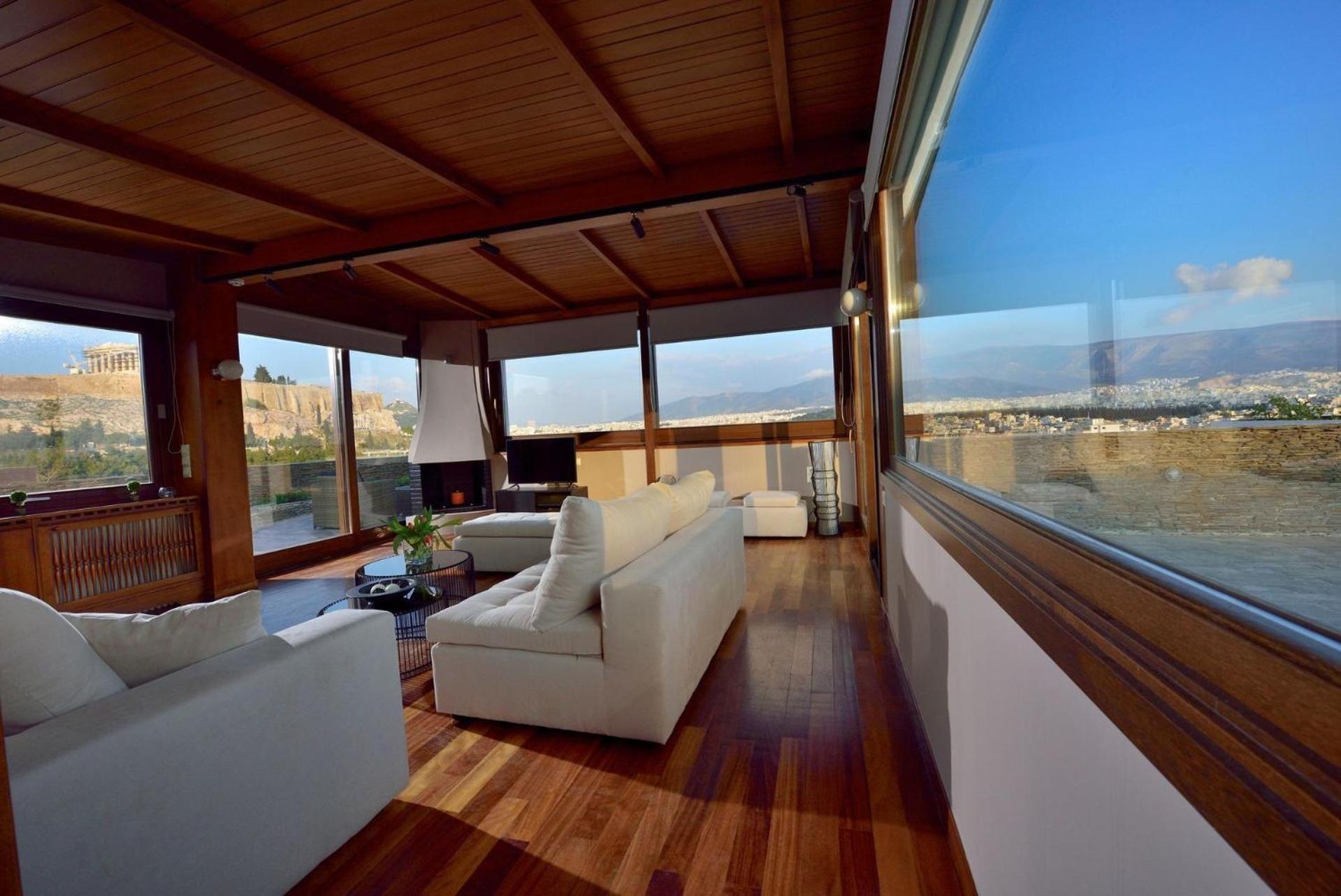 Outstanding Karyatis Luxury Maisonette 3 Bedrooms Stunning View Of The Acropolis Athens
