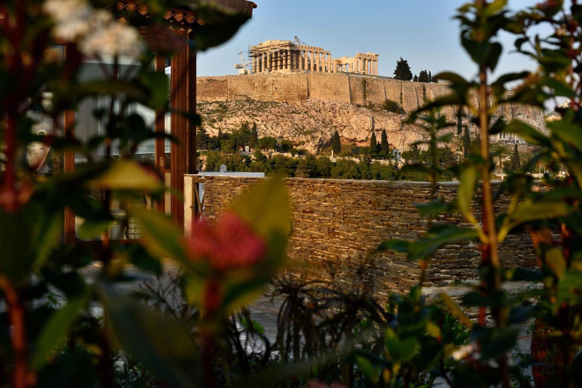Outstanding Karyatis Luxury Maisonette 3 Bedrooms Stunning View Of The Acropolis Villa