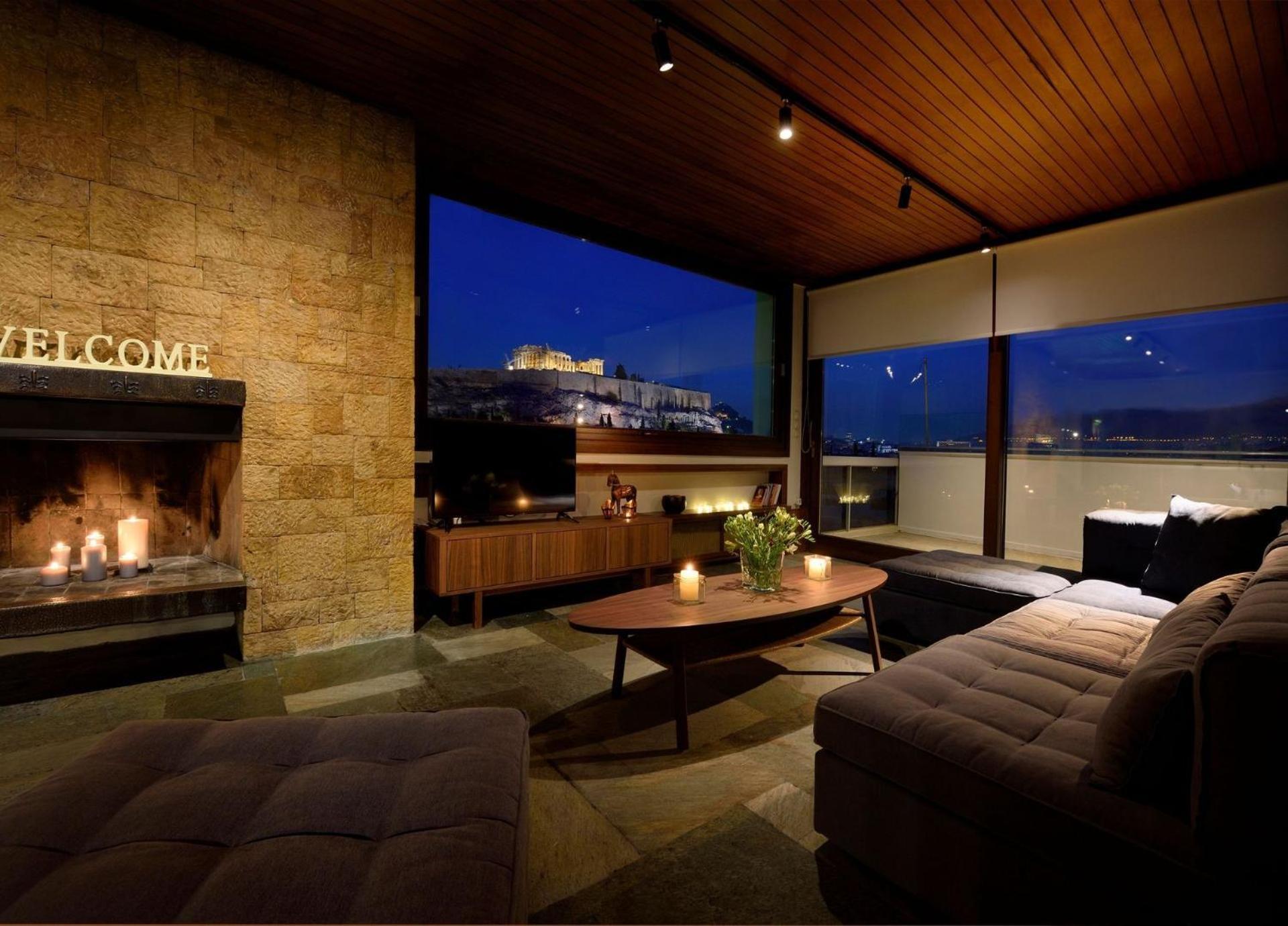 Outstanding Karyatis Luxury Maisonette 3 Bedrooms Stunning View Of The Acropolis Villa *
