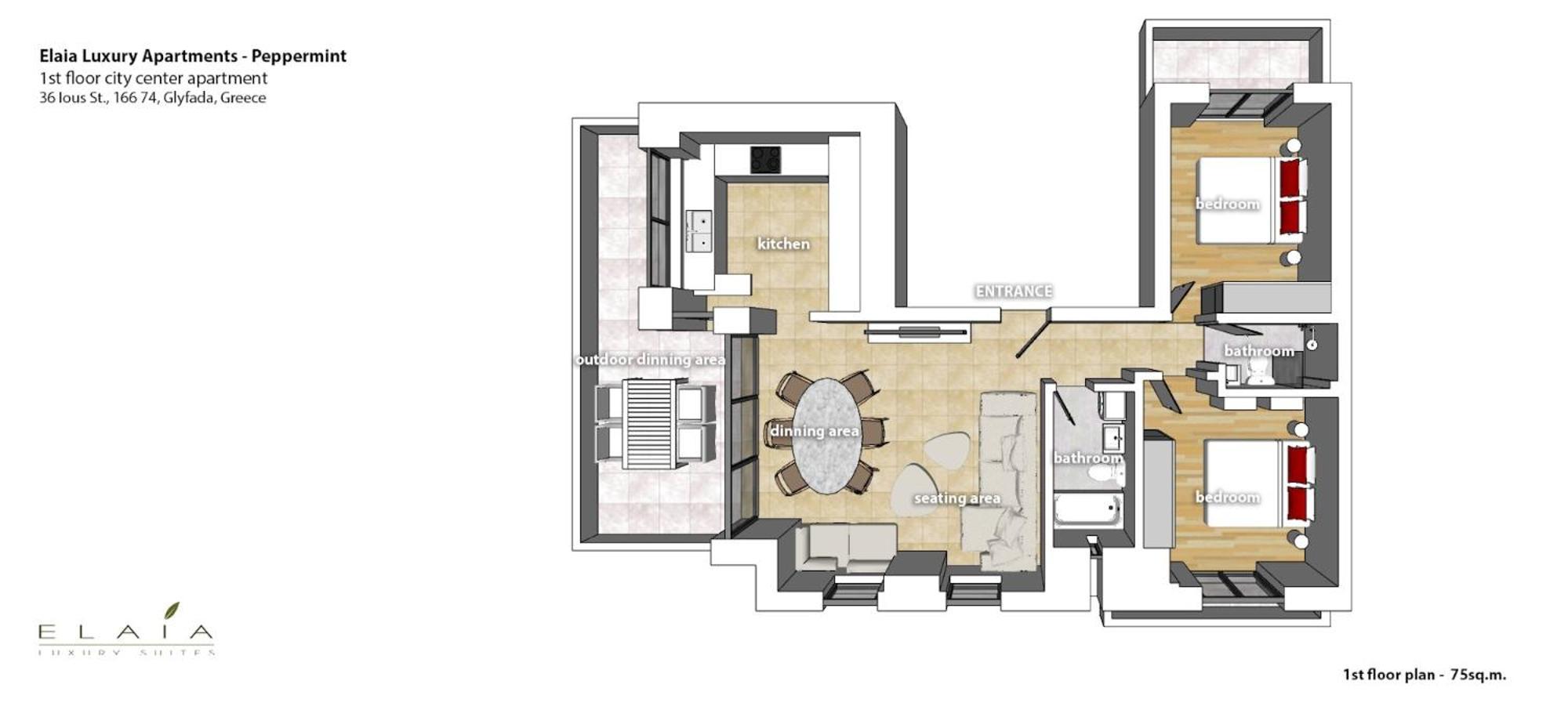 Elaia Luxury Glyfada Apartment