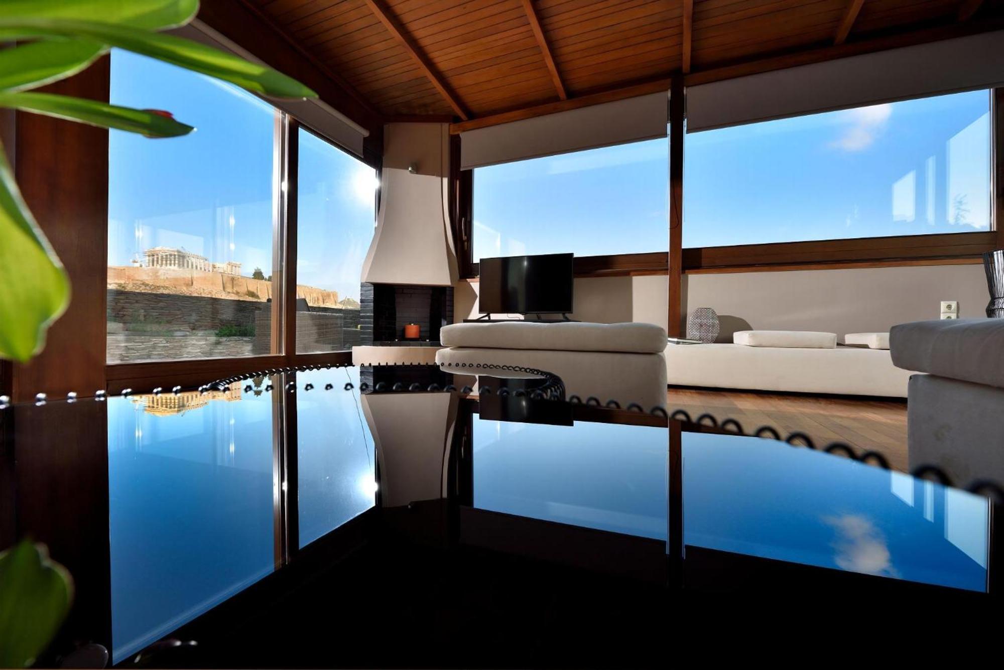 Villa Outstanding Karyatis Luxury Maisonette 3 Bedrooms Stunning View Of The Acropolis Athens