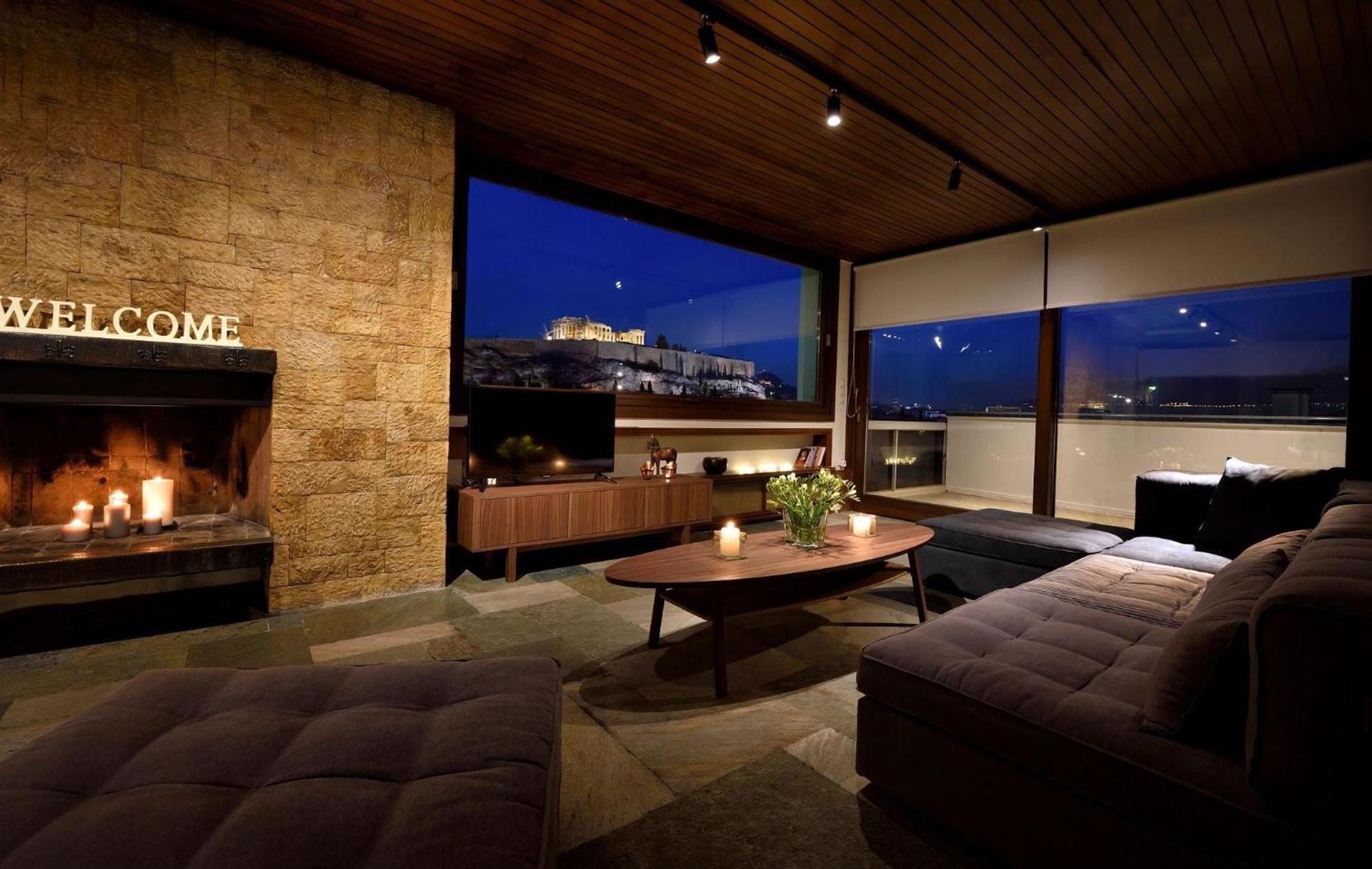 Villa Outstanding Karyatis Luxury Maisonette 3 Bedrooms Stunning View Of The Acropolis *