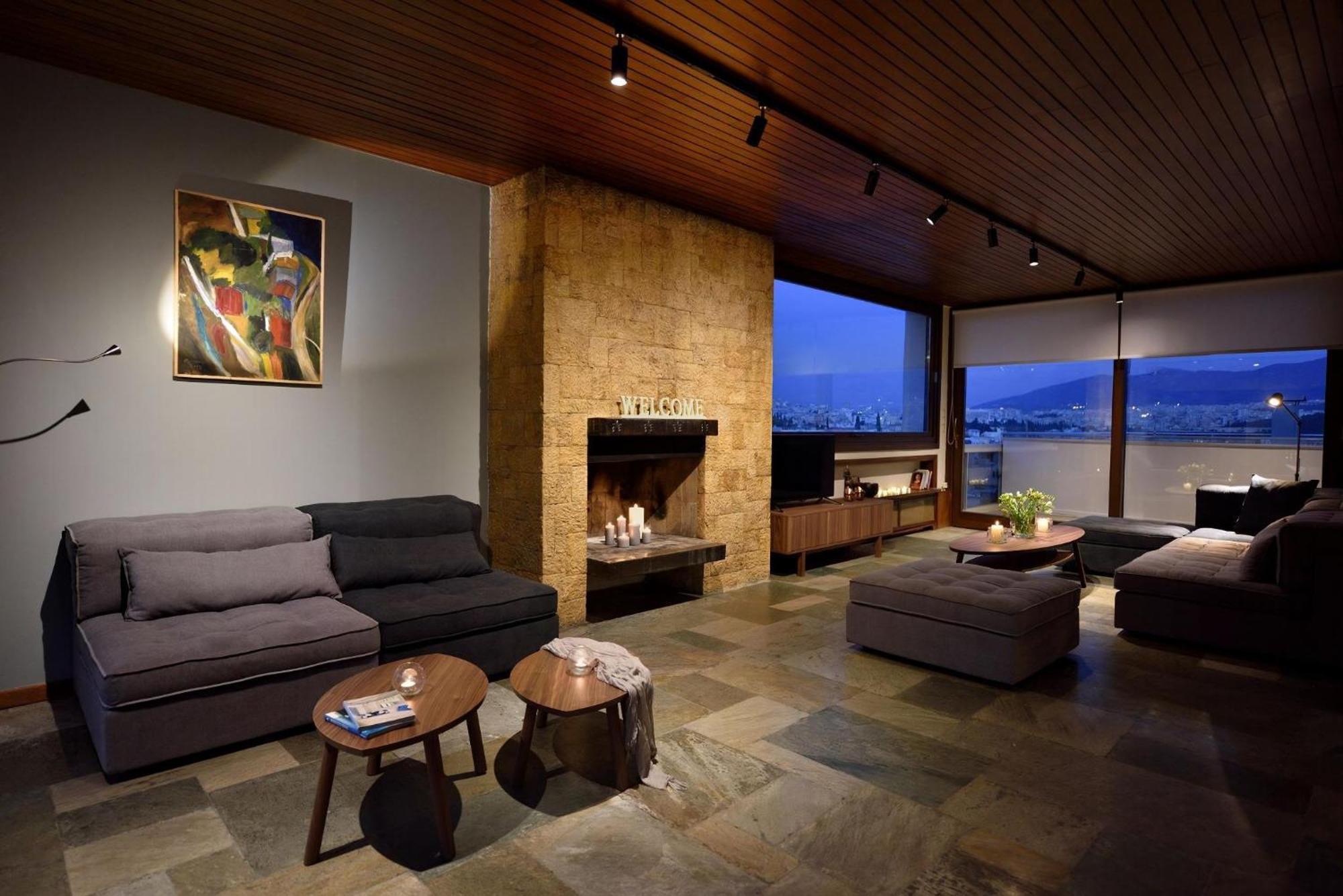 Outstanding Karyatis Luxury Maisonette 3 Bedrooms Stunning View Of The Acropolis *