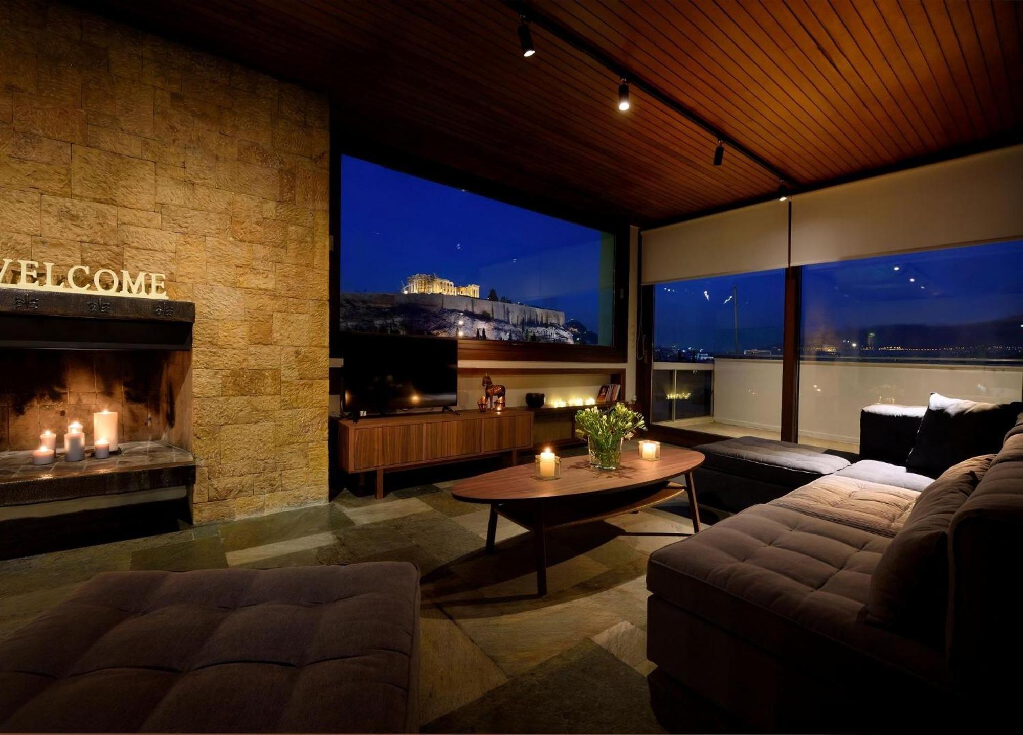 Outstanding Karyatis Luxury Maisonette 3 Bedrooms Stunning View Of The Acropolis Athens